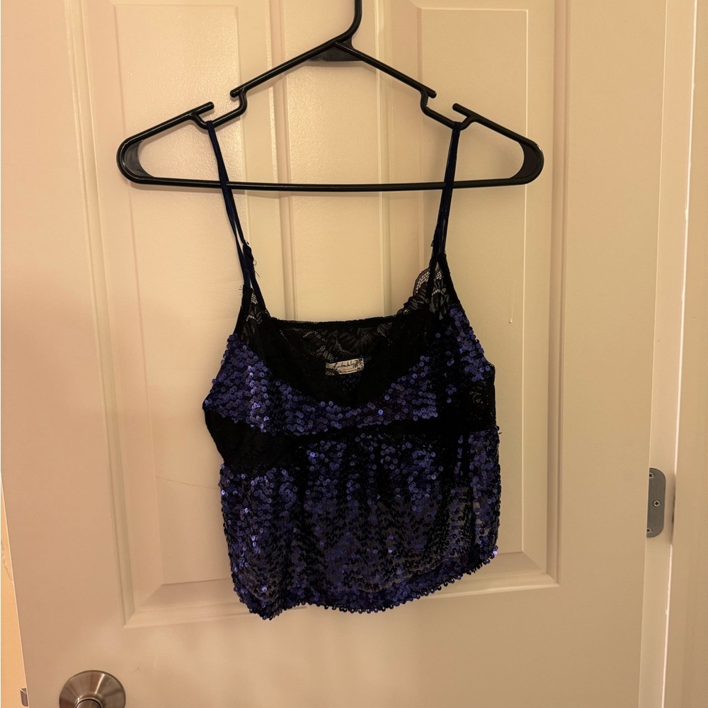 Free people sequin tank